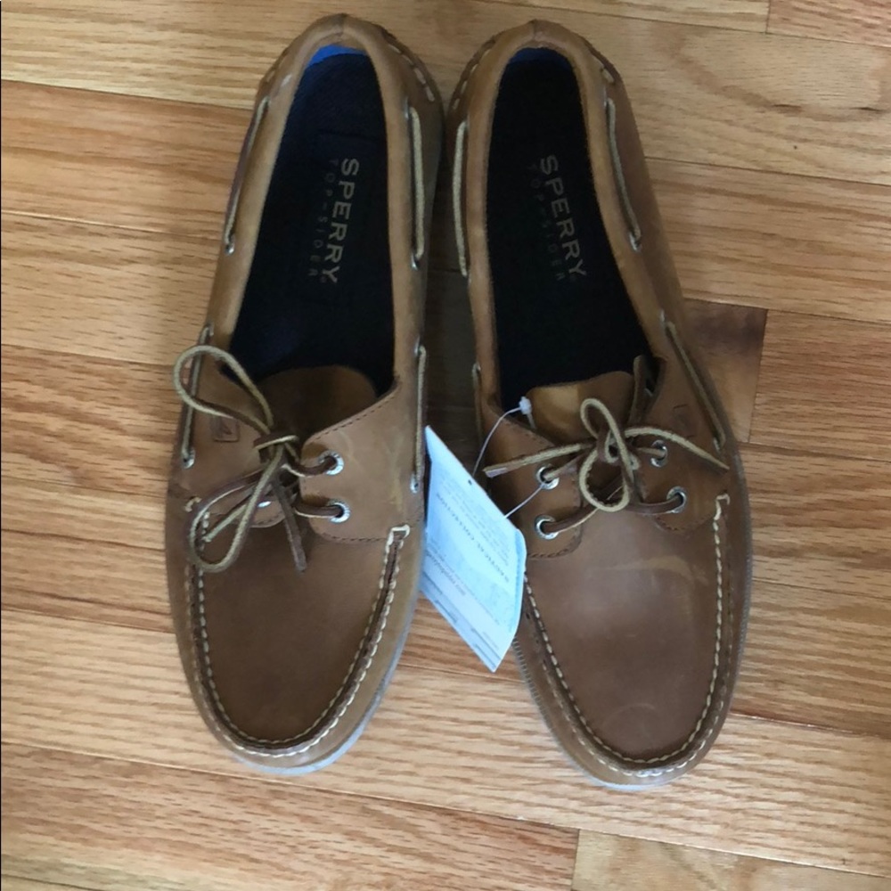 Sperry Top Sider Beige Shoes New With Tags No Box - Picture 2 of 7